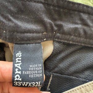 Prana Men's Pants 33x32 Green